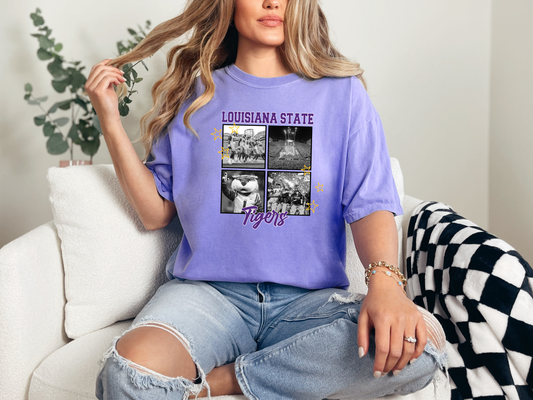 La. State Tigers BW Photos T-Shirt