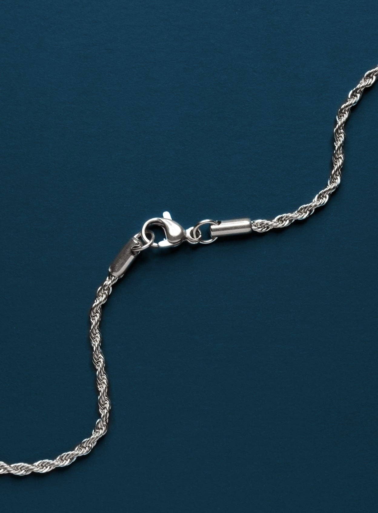 Waterproof Medium Silver Cross Pendant for Men