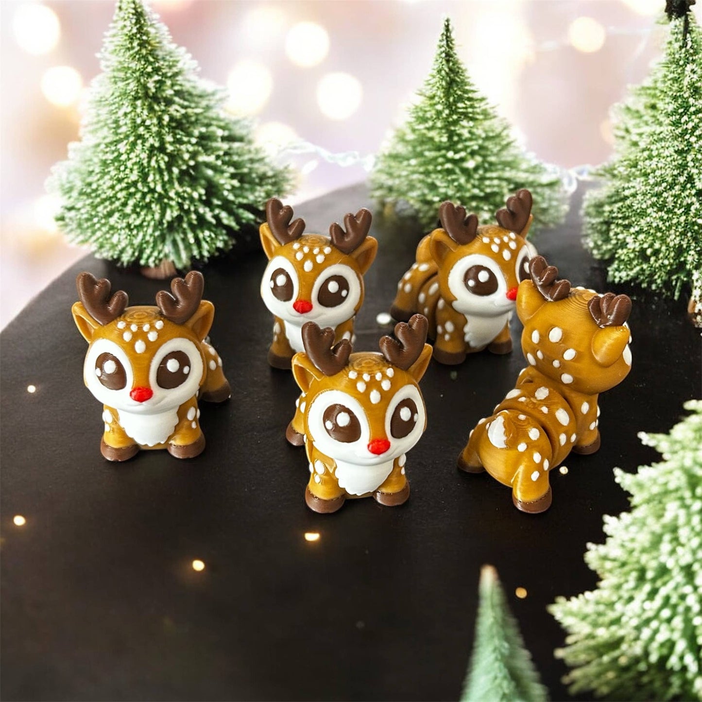3D Printed Mini Reindeer
