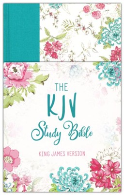 The KJV Study Bible - Floral