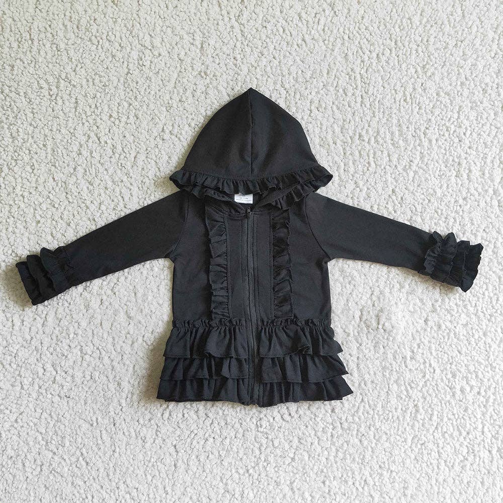 Girls Ruffle Jacket