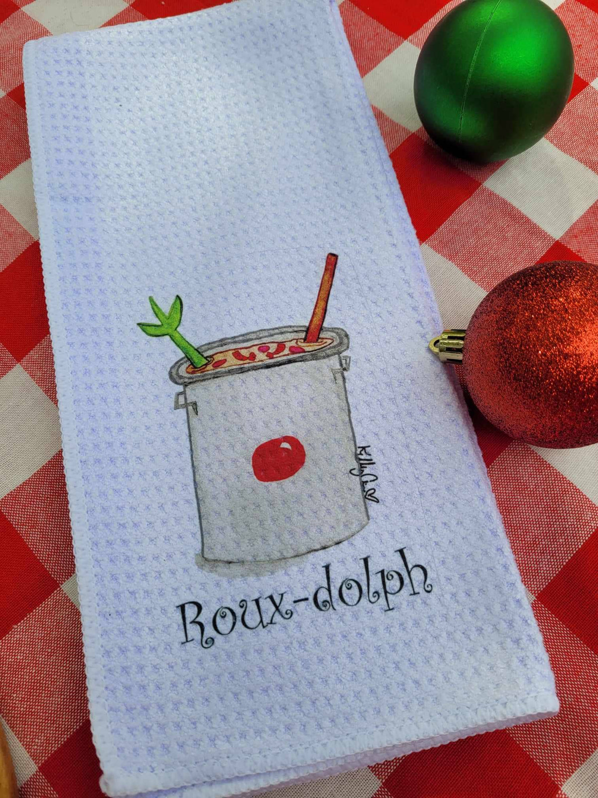 Christmas Tea Towel Roux-Dolph