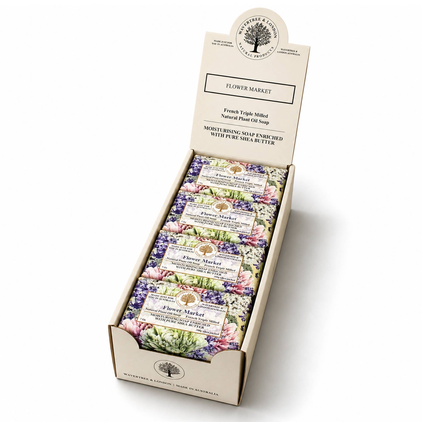 Wavertree & London Flower Market Luxury  Soap Bars