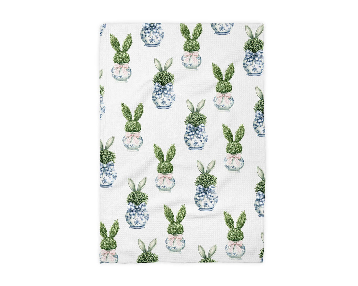 Topiary Bunny Kitchen Towel