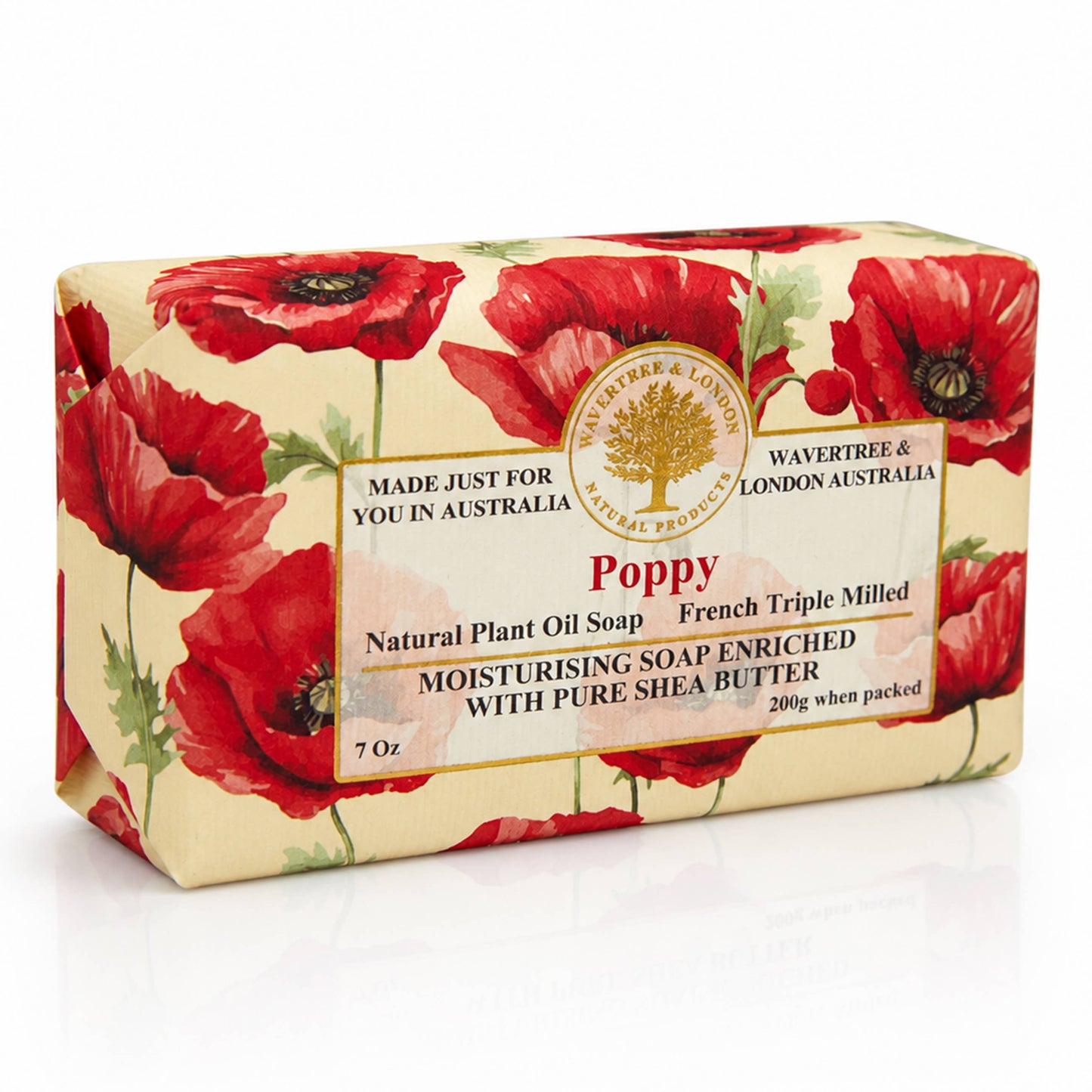 Wavertree & London Poppy Luxury Soap Bars