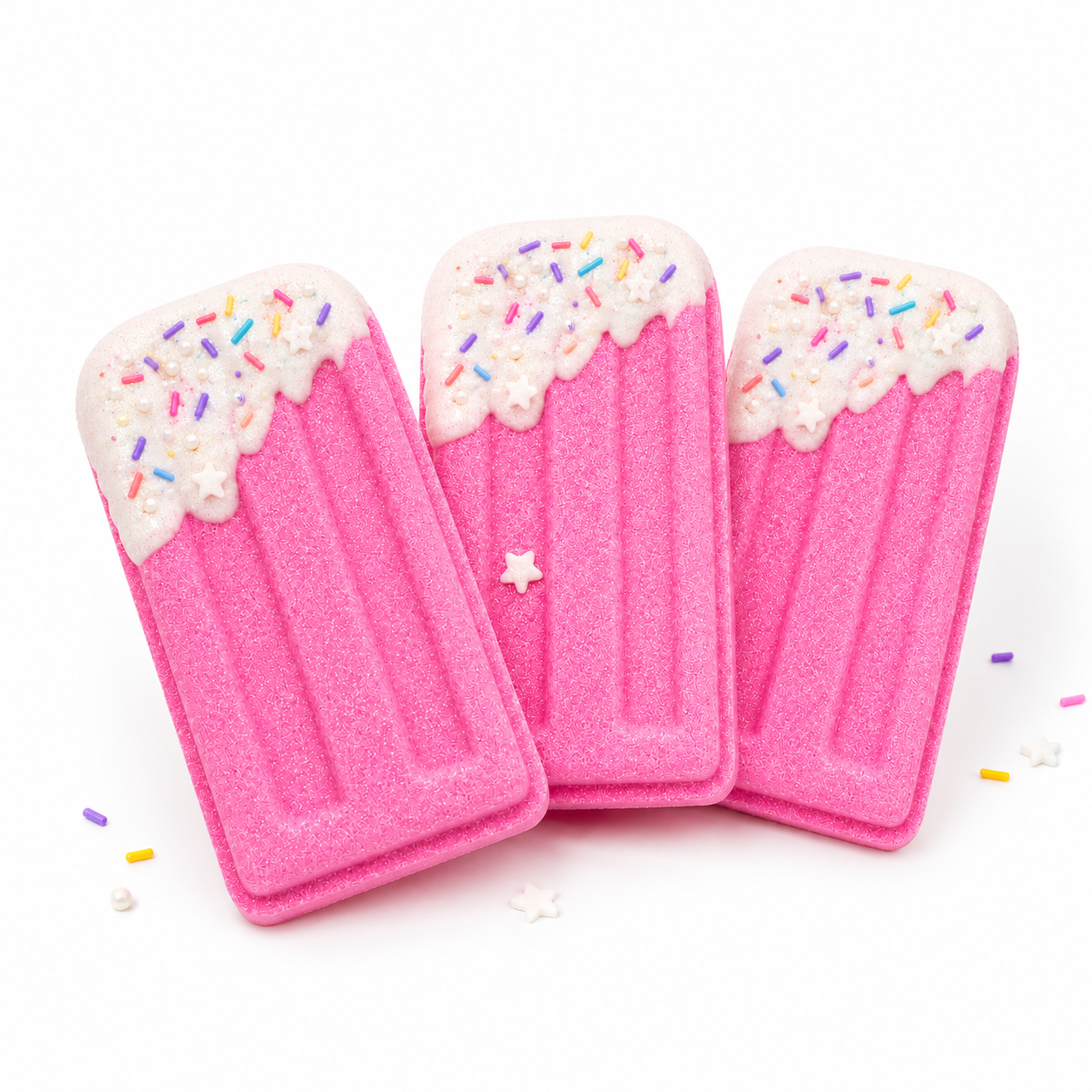 Pink Popsicle Prize Inside Bath Bomb
