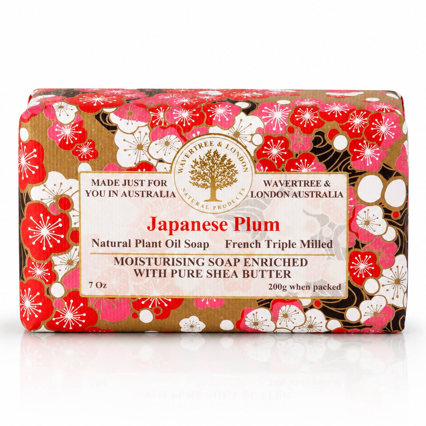 Wavertree & London Japanese Plum  Luxury Soap Bars