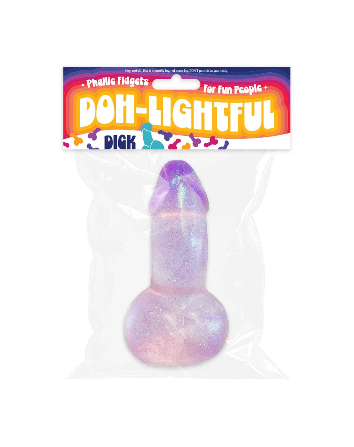 Doh-lightful Phallic Fidgets for Fun People (Purple)
