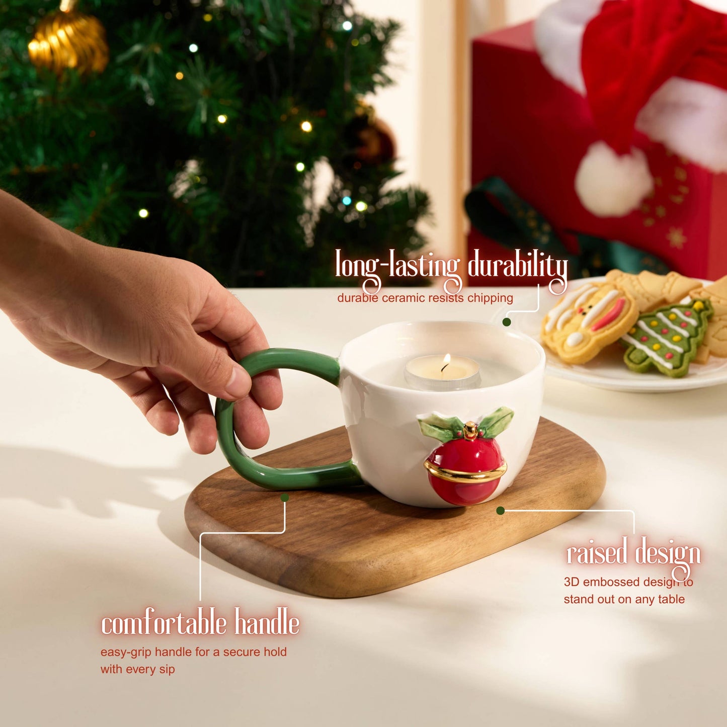 Kook Christmas Mugs Assorted