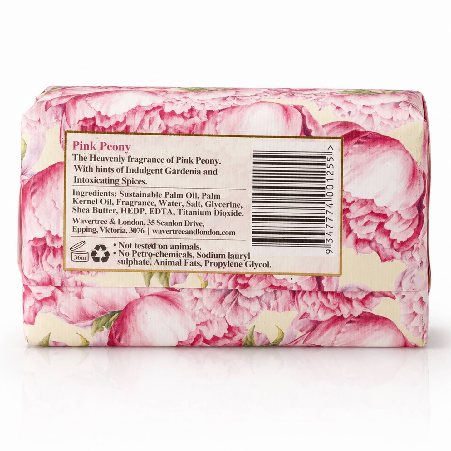Wavertree & London Pink Peony Luxury Soap Bars