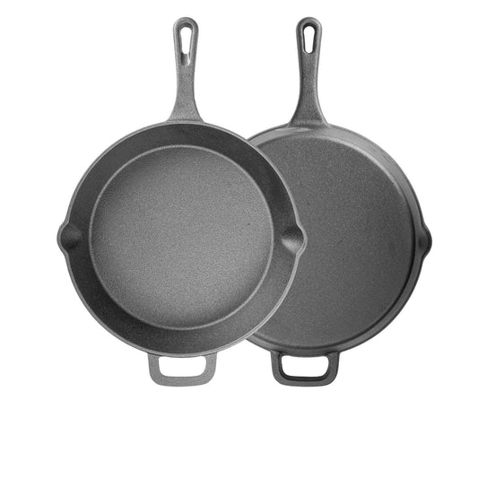 Durable 12 Inch Pre Seasoned Cast Iron Frying Pan