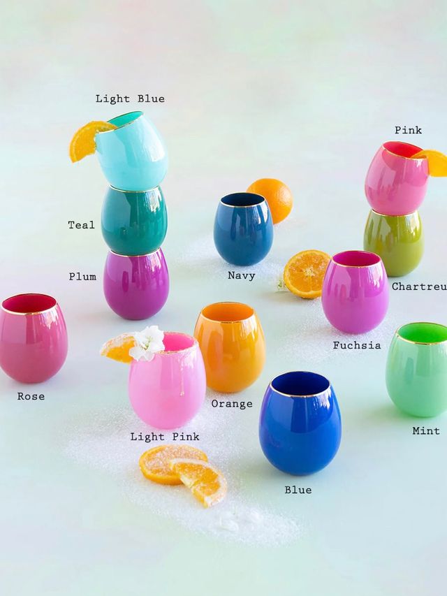 Sugar Plum Wine Glasses