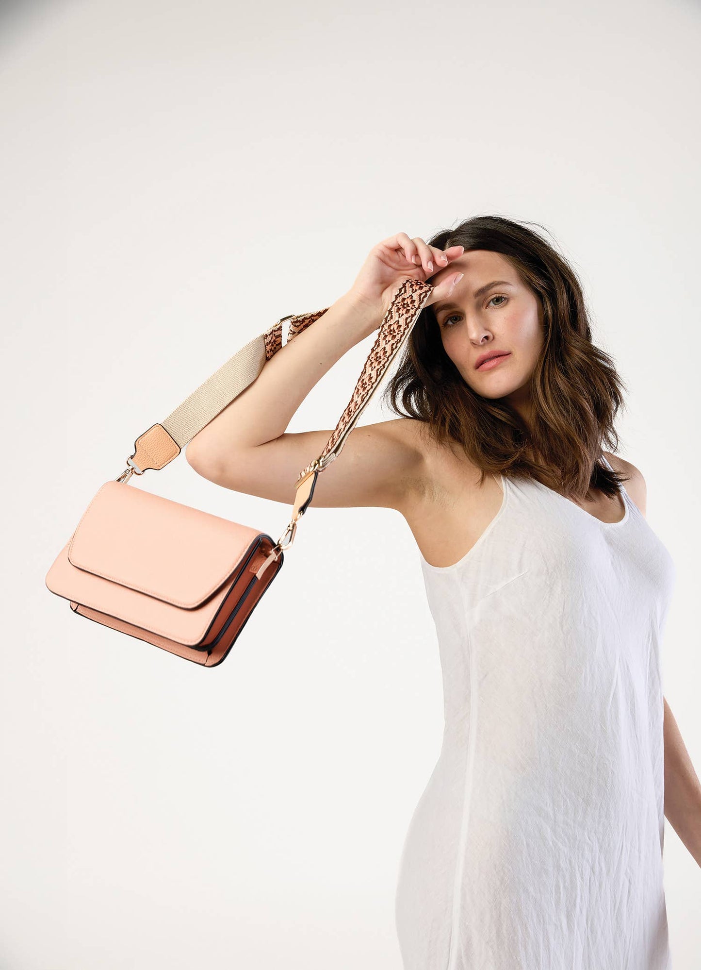 Noah Flapover Crossbody w/ Guitar Strap