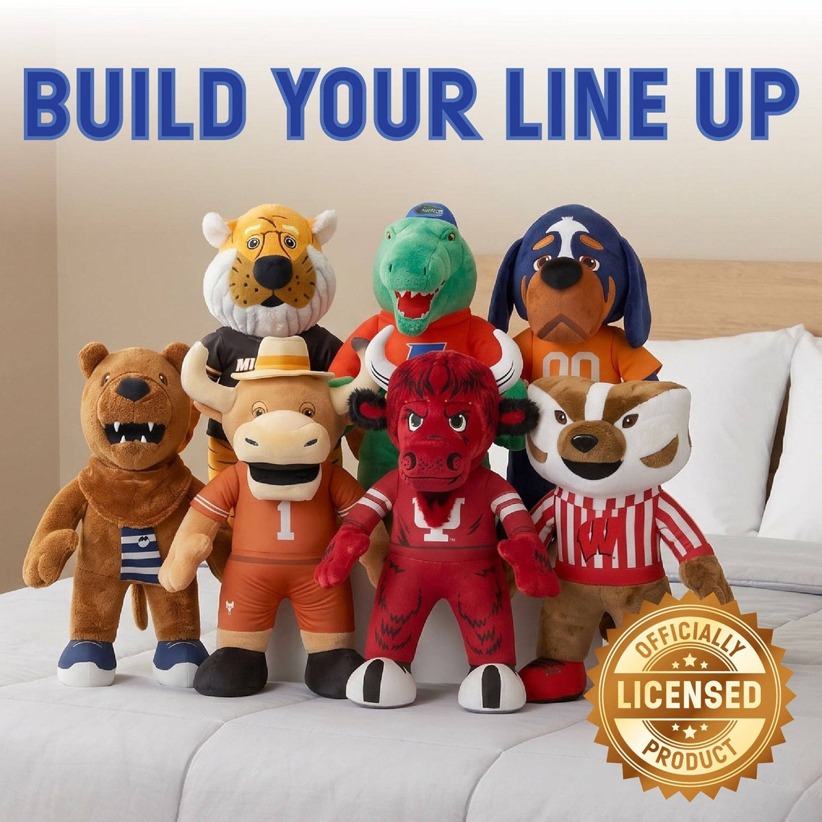 Bleacher Creatures LSU Tigers Mike the Tiger 18" Collegiate Mascot Plush Figure