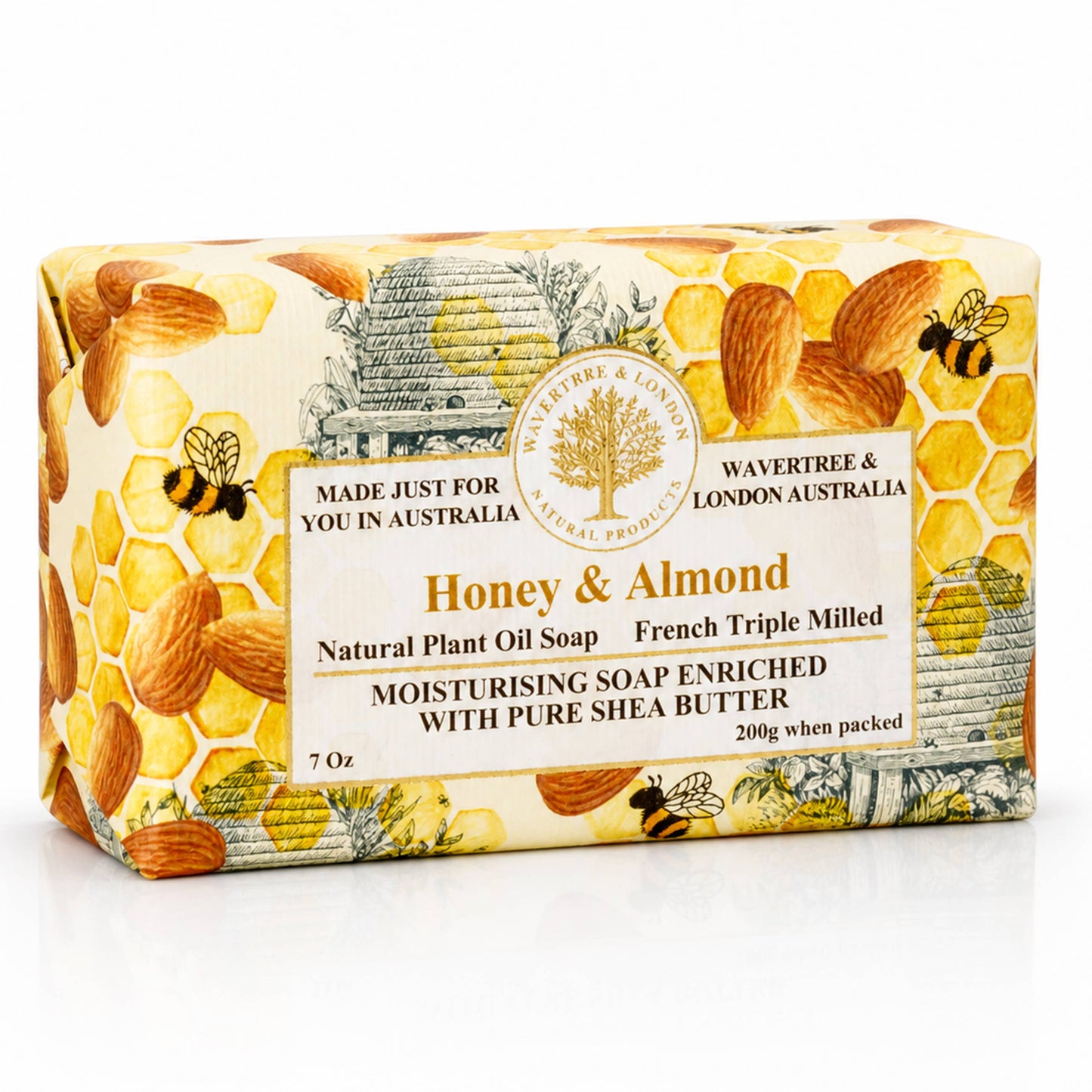 Wavertree & London Honey & Almond Luxury Soap Bars