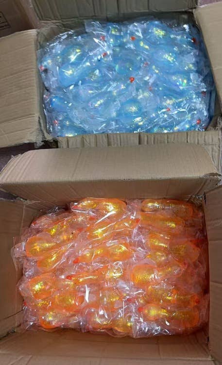 Ducks Glitter Sugar Squishy Fidget Kids Toy- Assorted