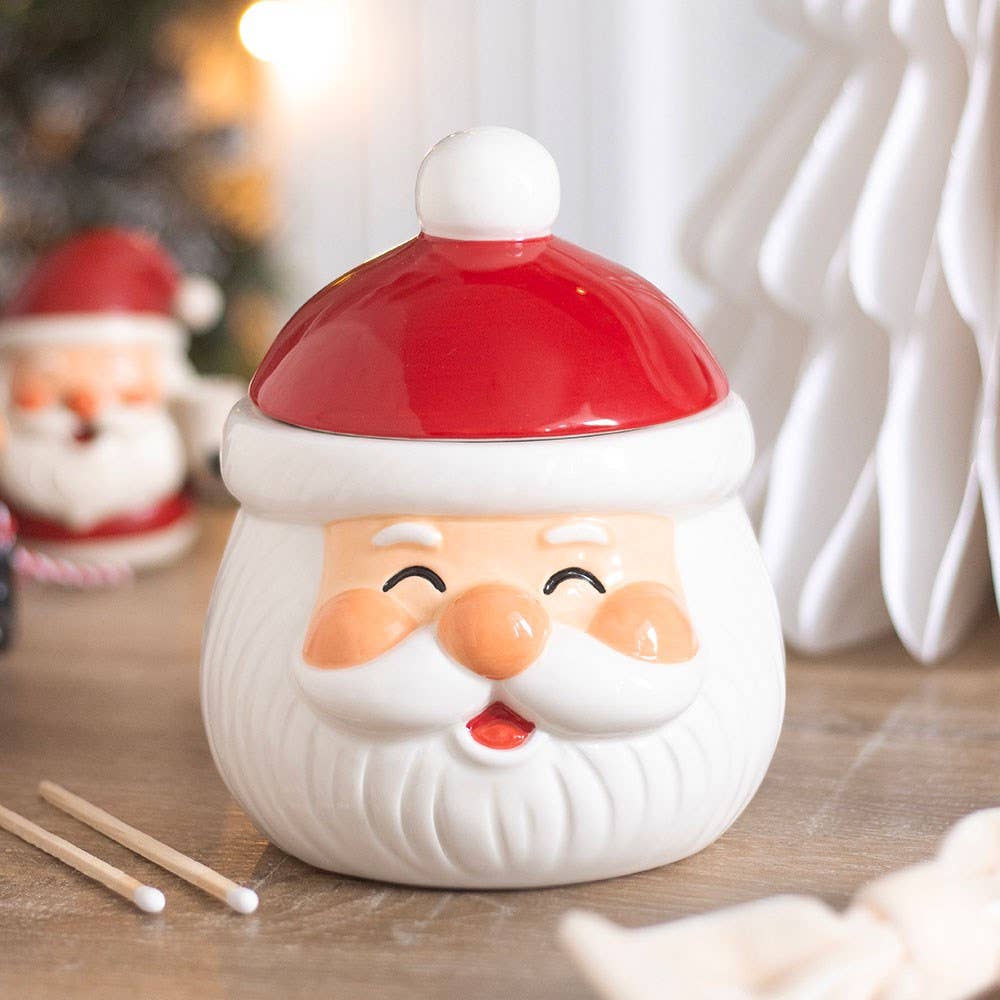 Jolly Santa Christmas Oil Burner and Wax Warmer