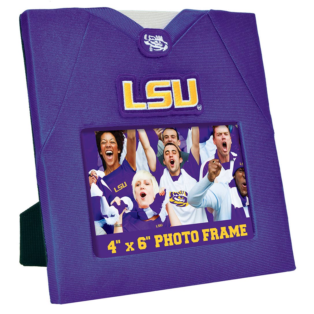 LSU Tigers Uniformed Frame