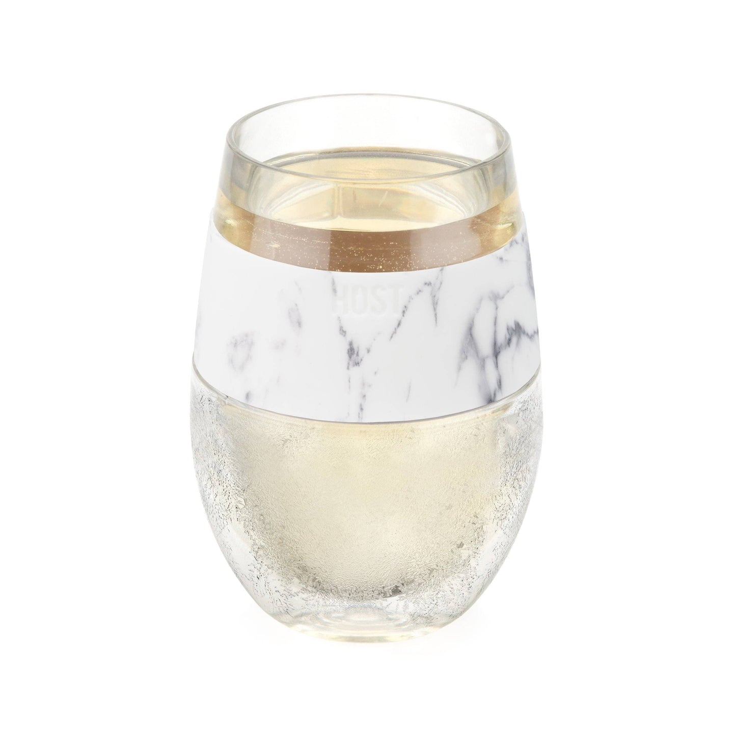 Wine FREEZE™ Cooling Cup Insulated w/Cooling Gel - Marble