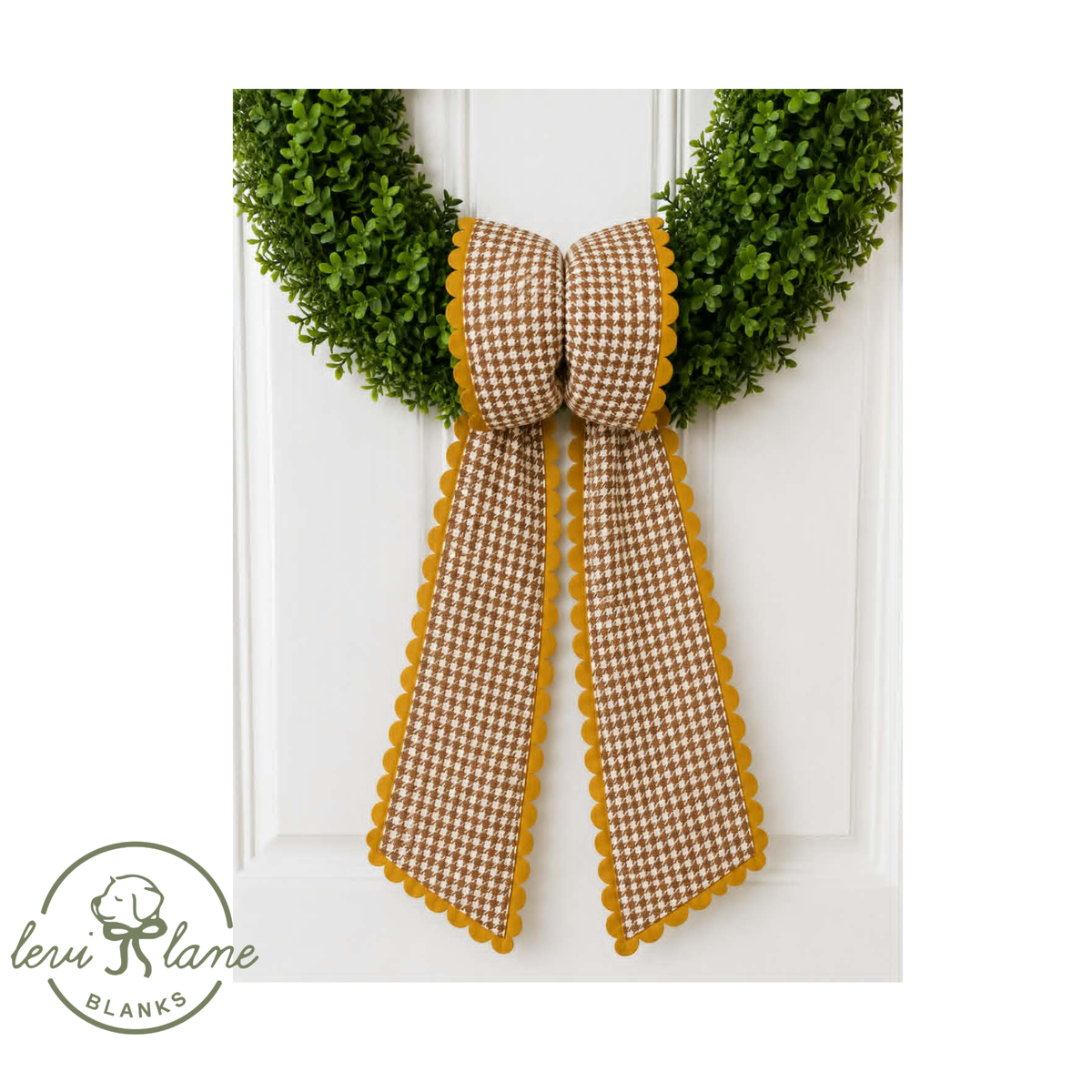 Fall Bow Wreath Sash Pre-Order - CAPPED - ETA End of August