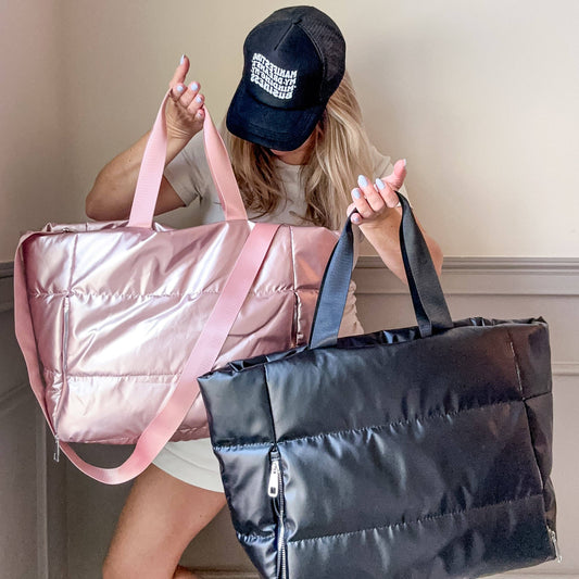 Wet/Dry Puffer Weekender Bag