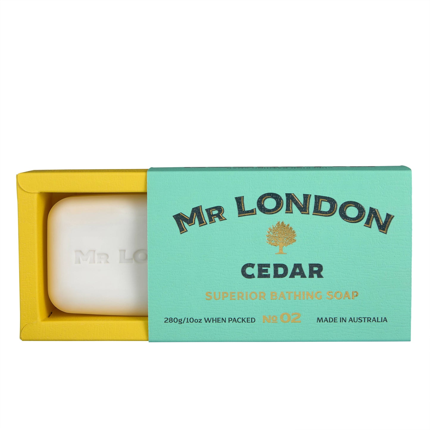 Mr. London CEDAR Men's Soap Bar (4) - 10oz bar