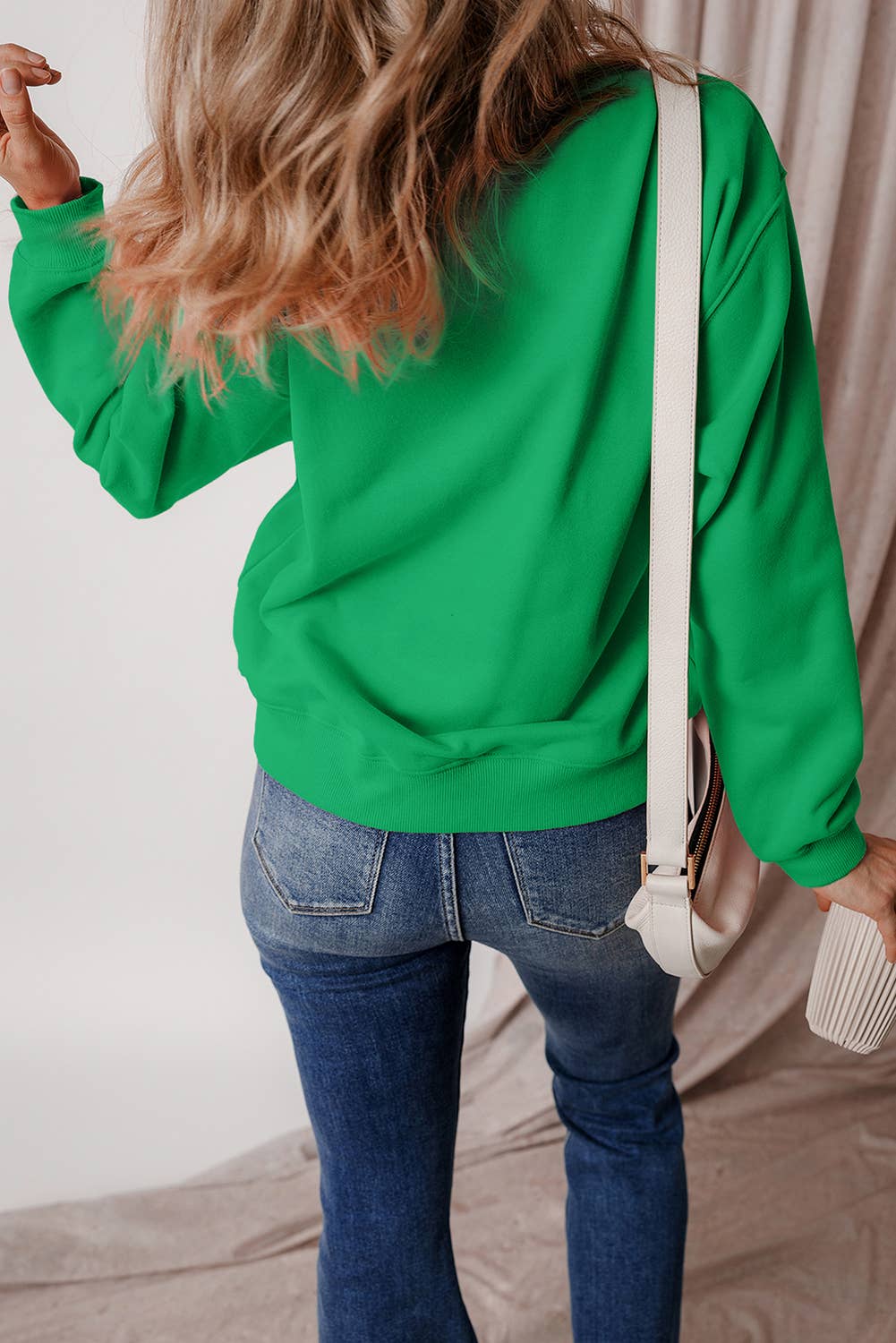 Christmas Chenille MERRY Graphic Sweatshirt | S-XL