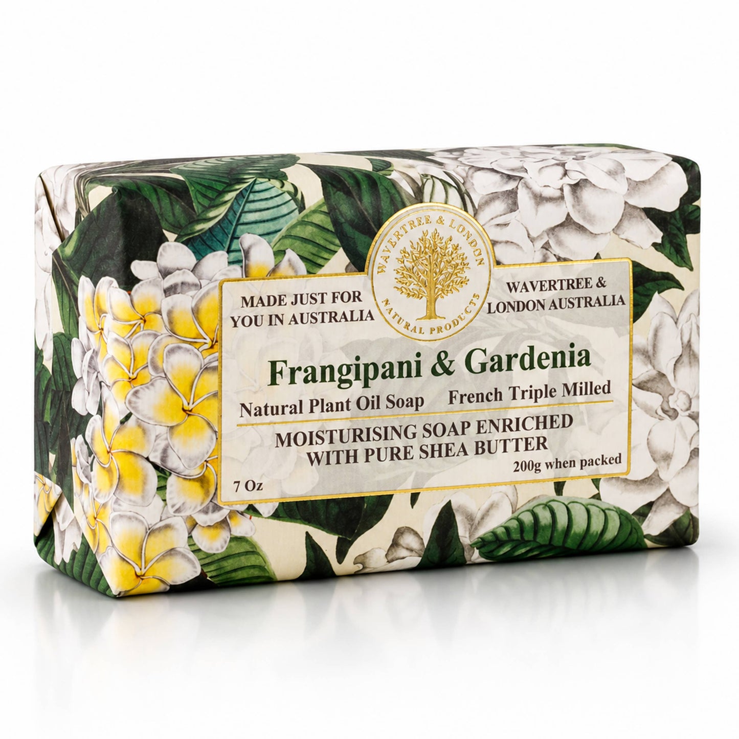 Wavertree & London Frangipani & Gardenia Luxury Soap Bars