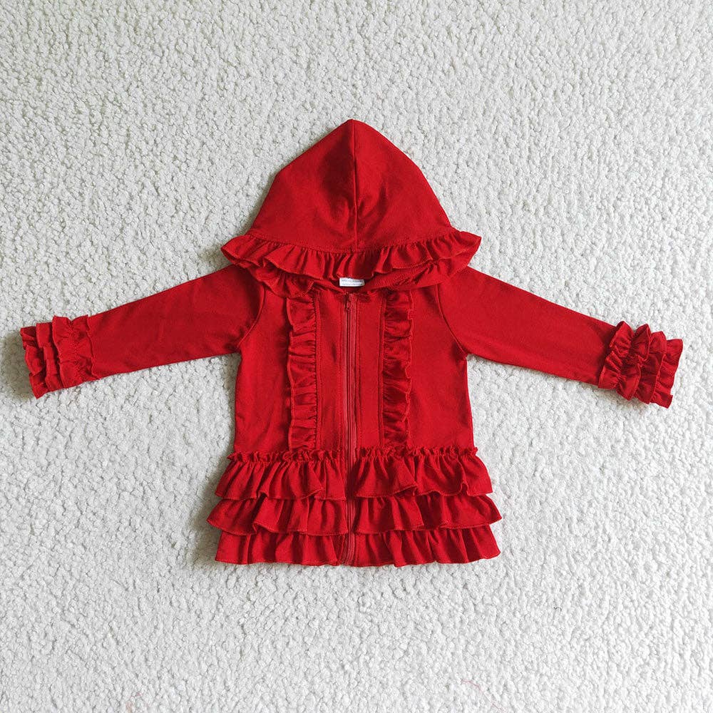 Girls Ruffle Jacket