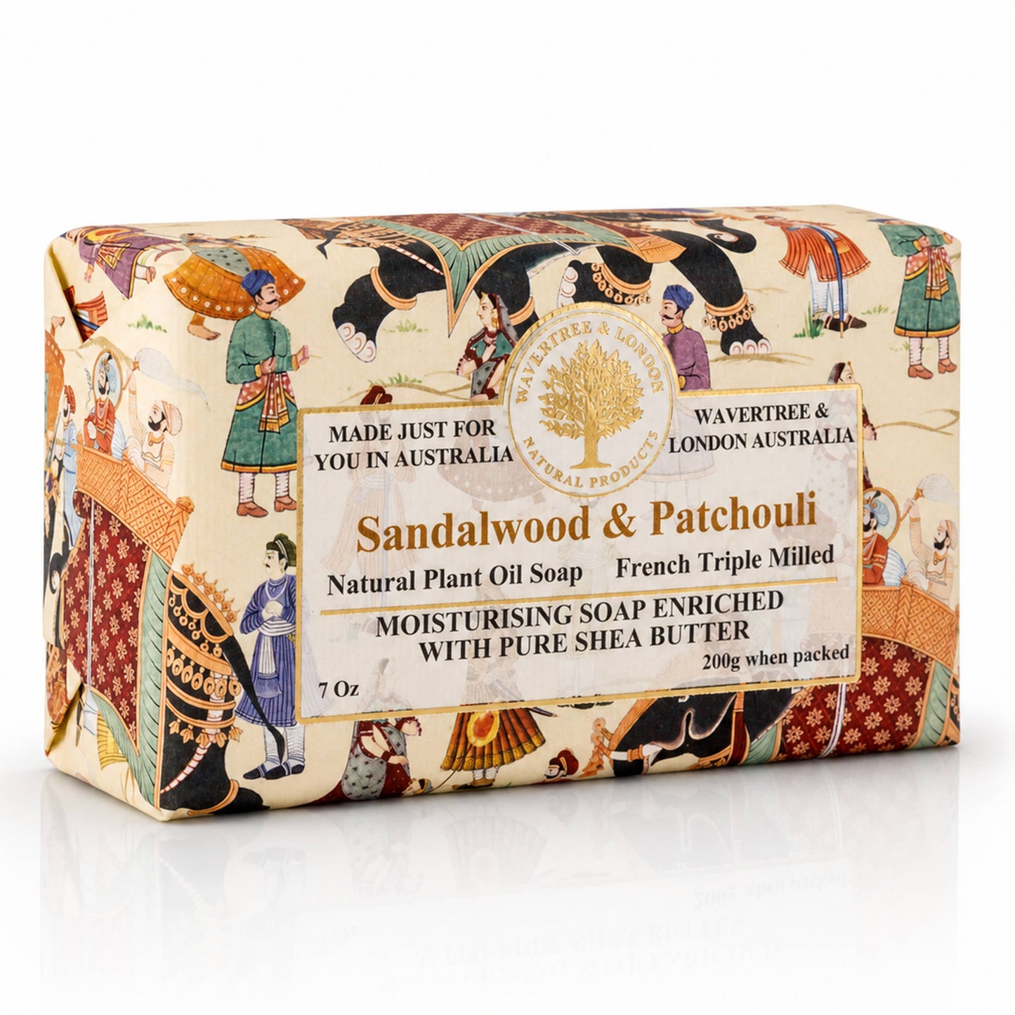 Wavertree & London Sandalwood & Patchouli  Luxury Soap Bars