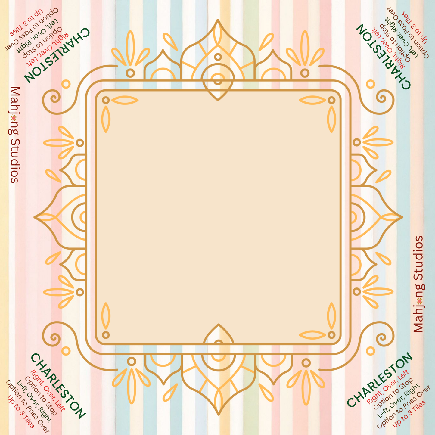Mahjong Studios – Blush & Bamboo American Mahjong Bundle (166 Tiles)