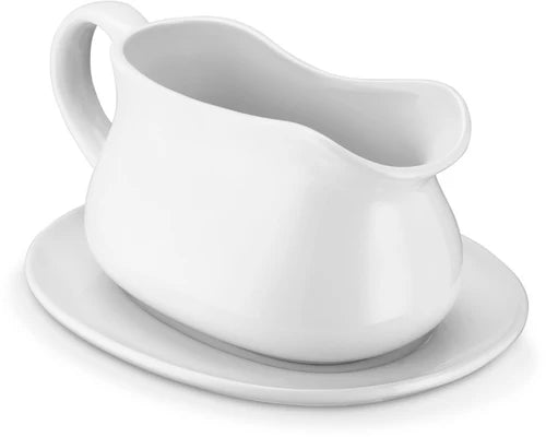 Kook Gravy Boat & Saucer