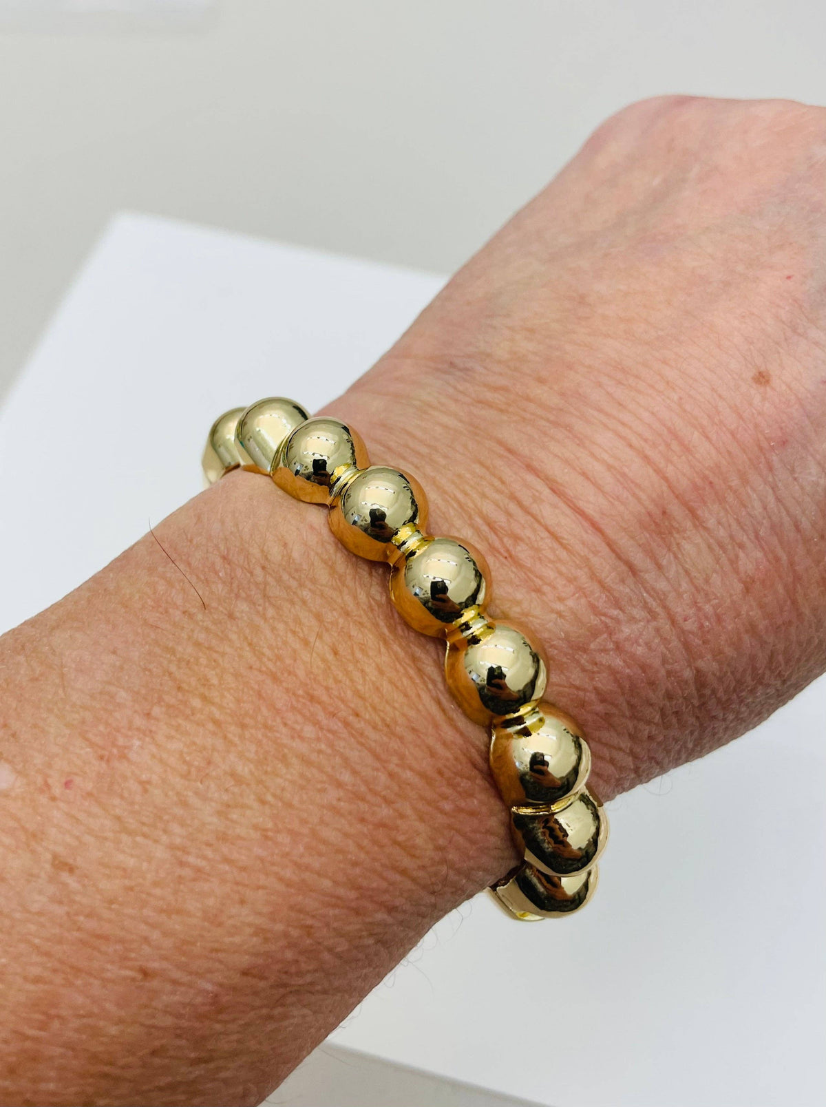 CHIC - Bubble Hinged Bracelet (gold) BR503