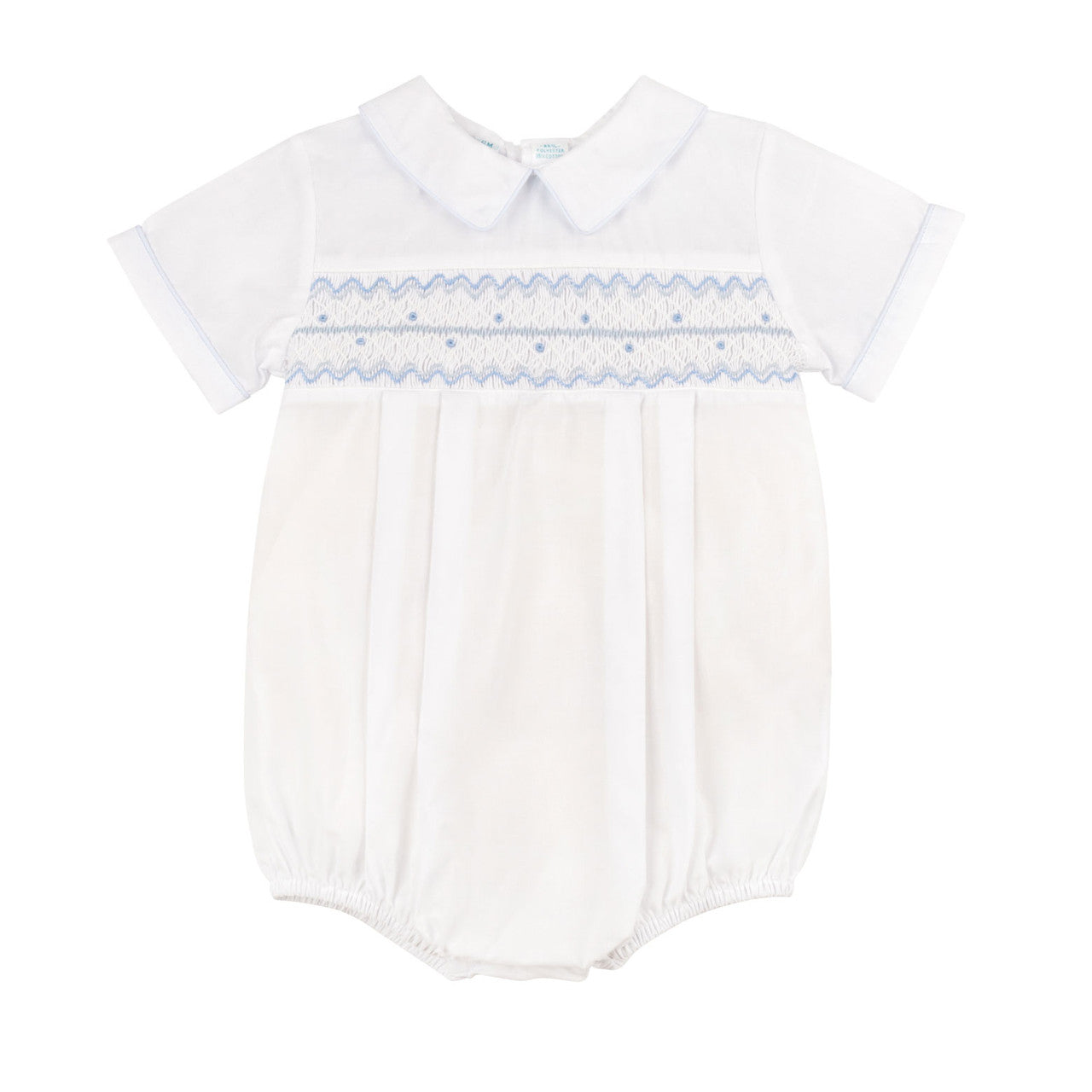 Boys Wave Smocked Romper