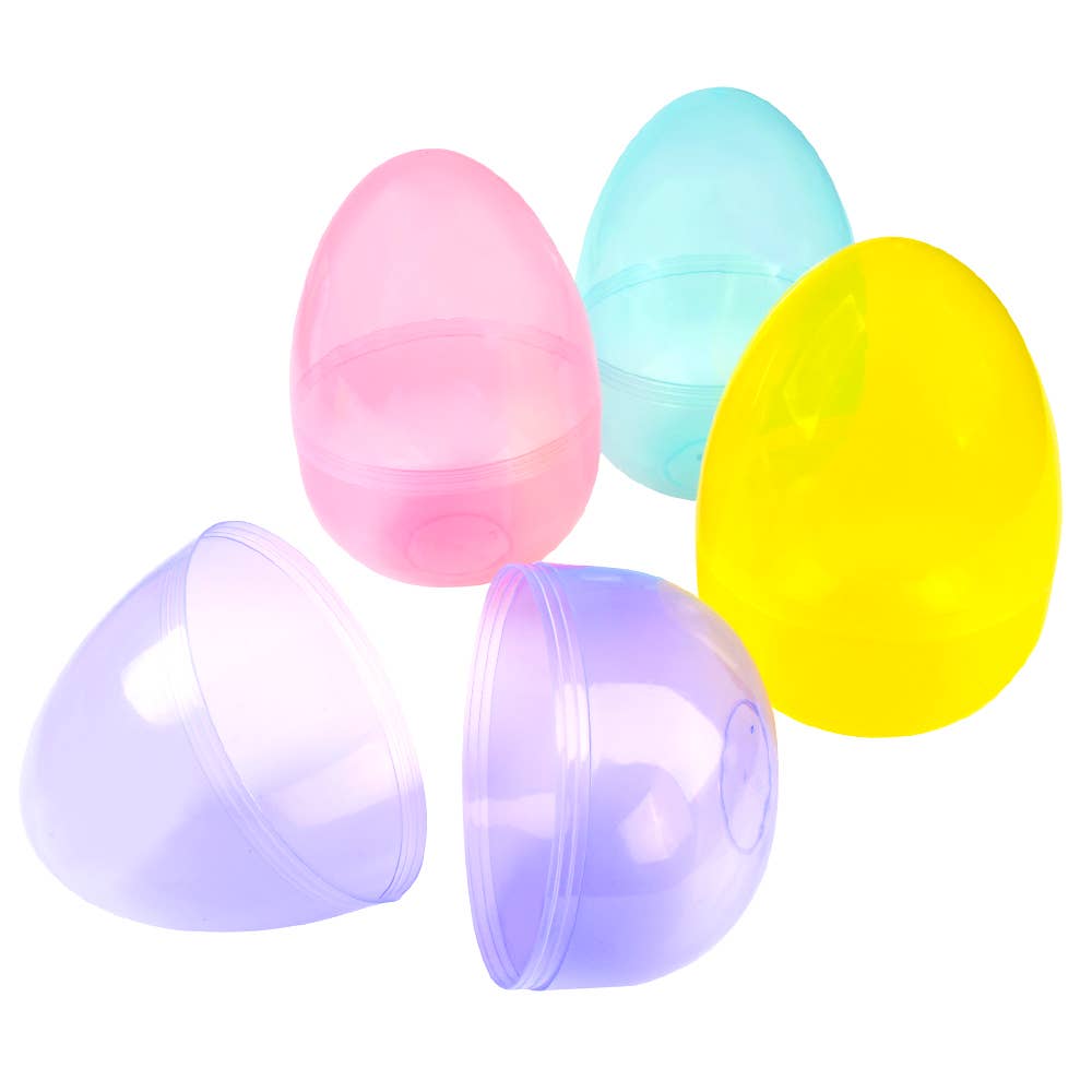 8" JUMBO PLASTIC EASTER EGGS