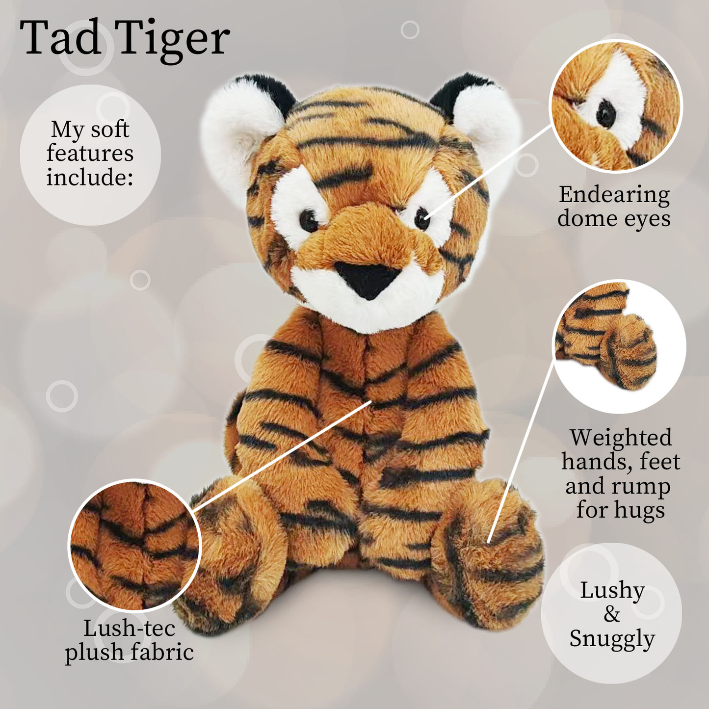 WS Lushee 16" - Tad Tiger