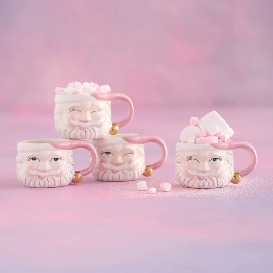 Glitterville Papa Noel Ceramic Mug