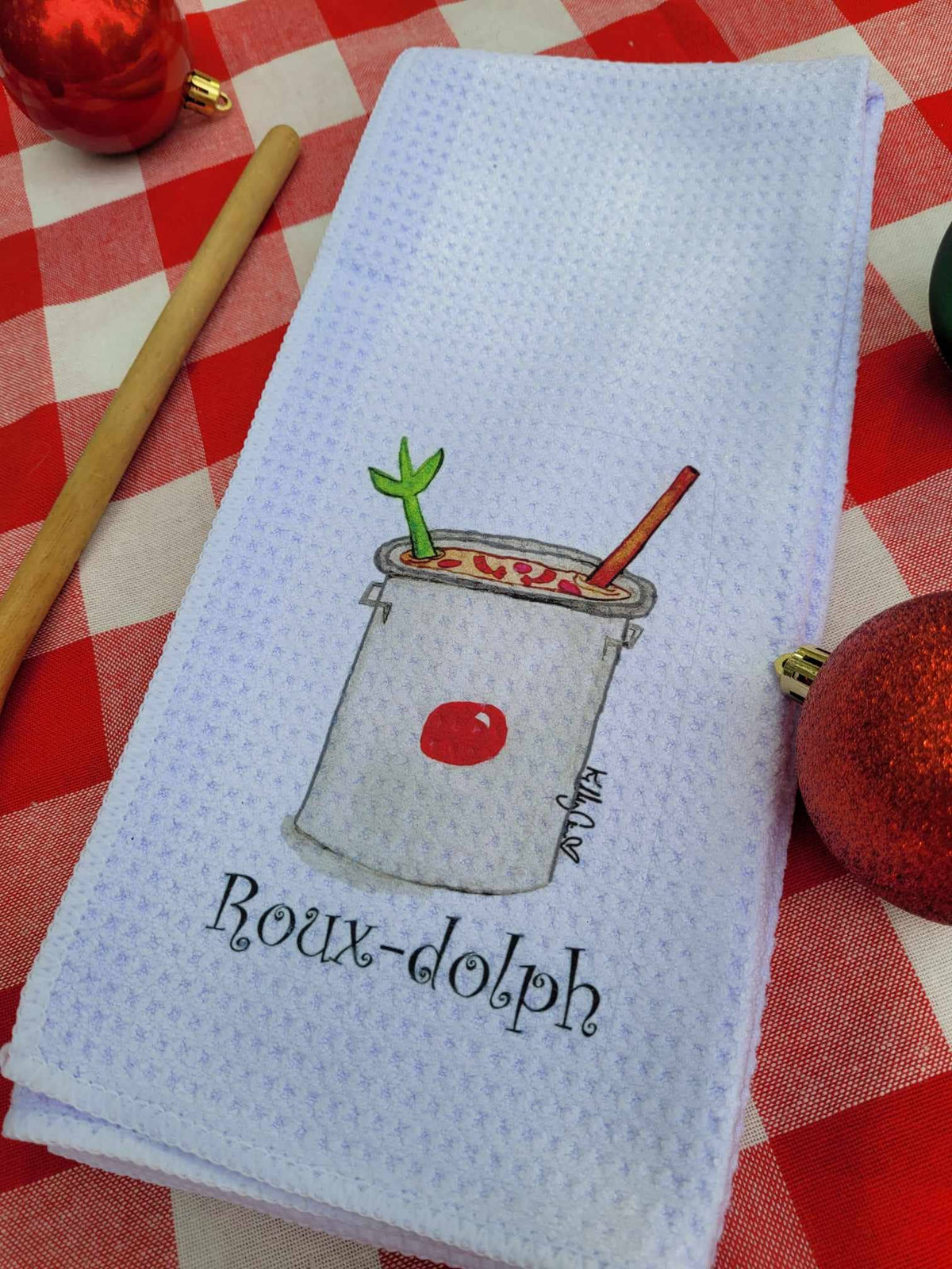 Christmas Tea Towel Roux-Dolph