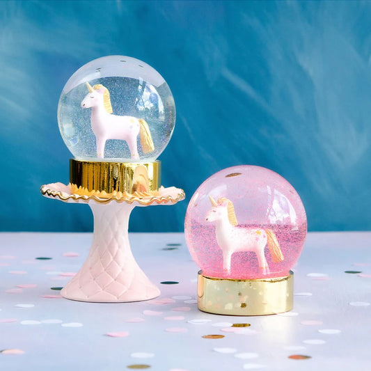 Glitterville Unicorn Snow Globe