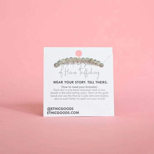 Morse Code Bracelets