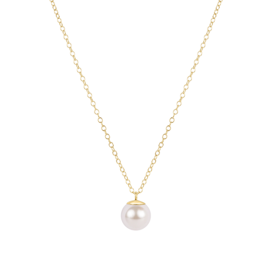 Enewton 16" Necklace Gold Classic Pearl
