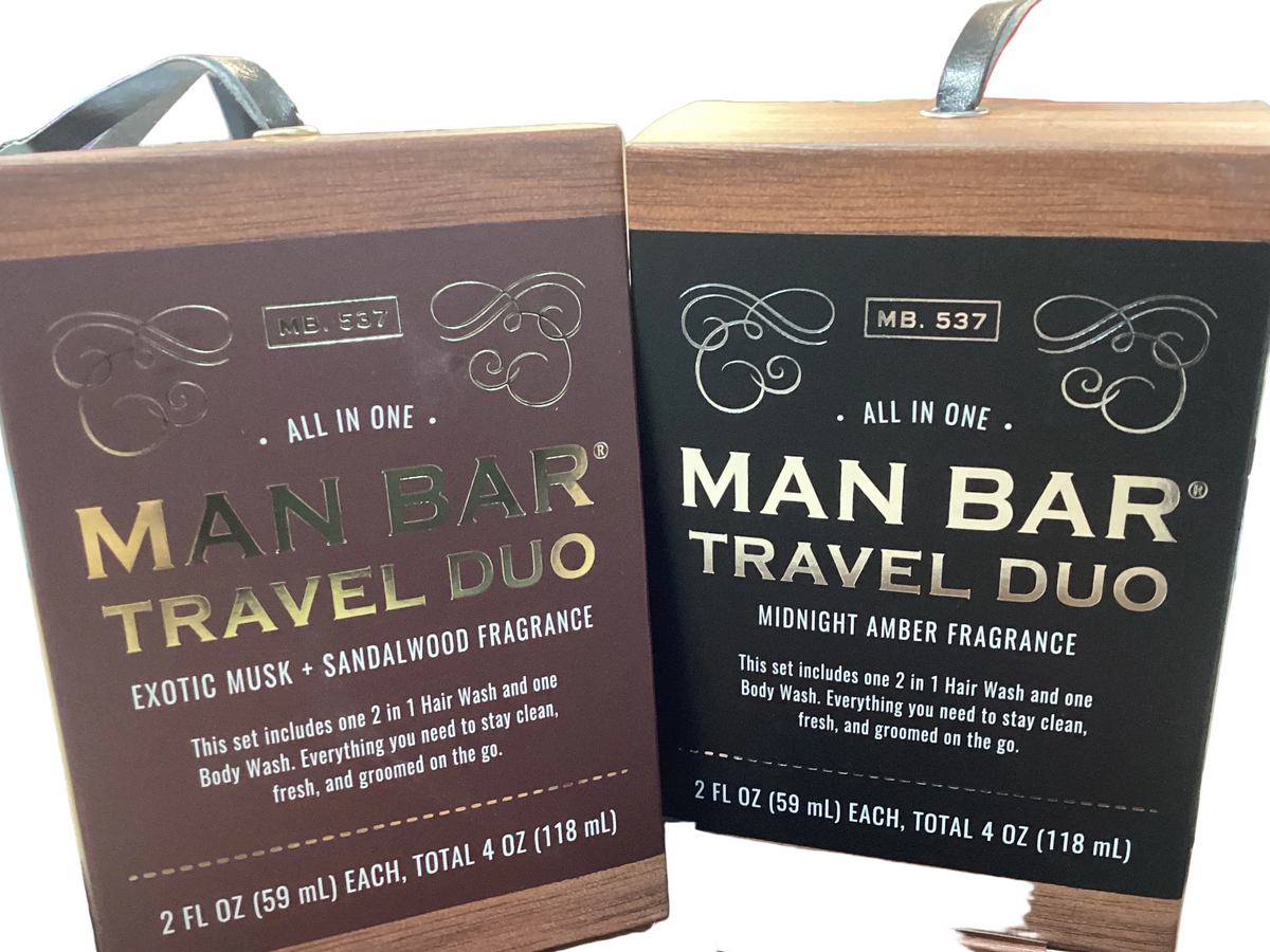 Man Bar Travel Duo Exotic Musk +Sandalwood