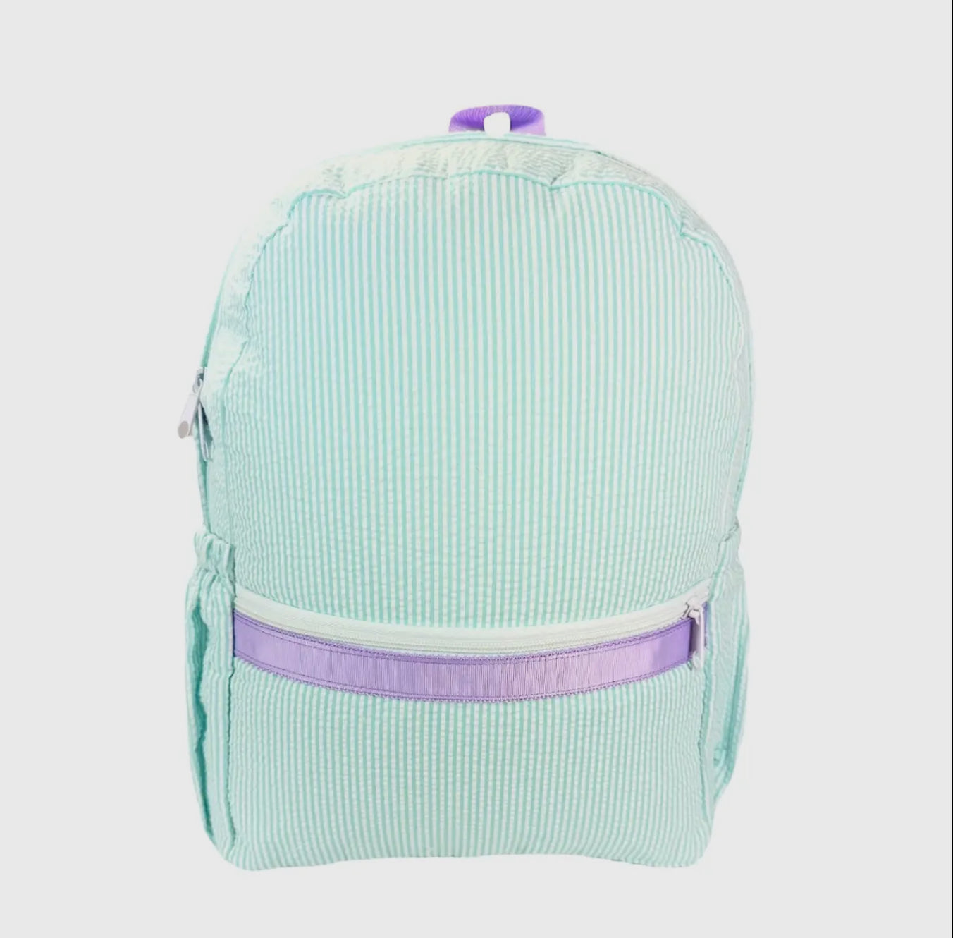 Lg. Seersucker Backpack