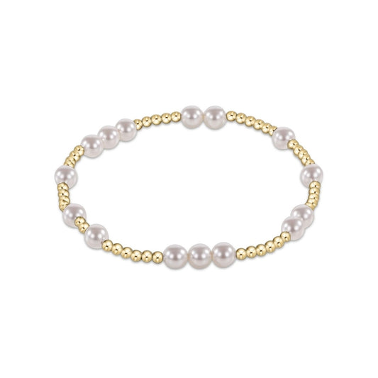 Enewton Hope Unwritten 5mm Bead Bracelet -Pearl