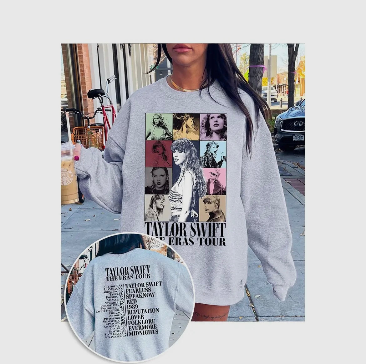 Taylor Swift Eras Tour Sweatshirt