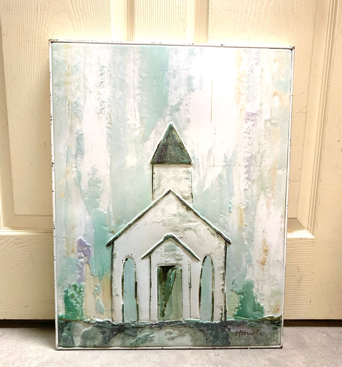 Church Metal Wall Art