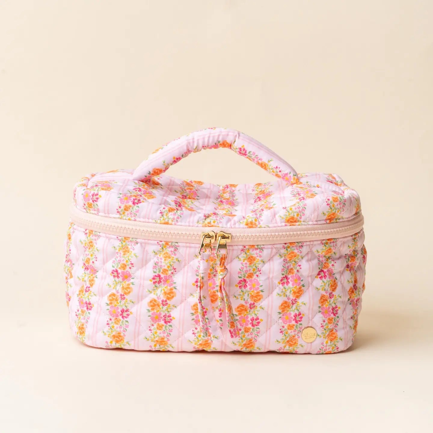 Glam & Go Quilted Cosmetic Bag