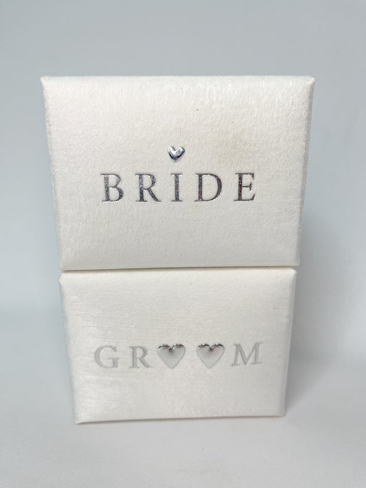 Bride and Groom Ring Boxes