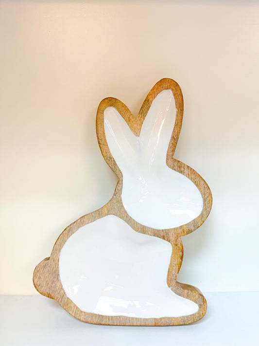 Bunny Divided Serving Dish