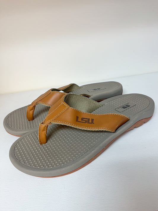 Men's LSU Flip Flops